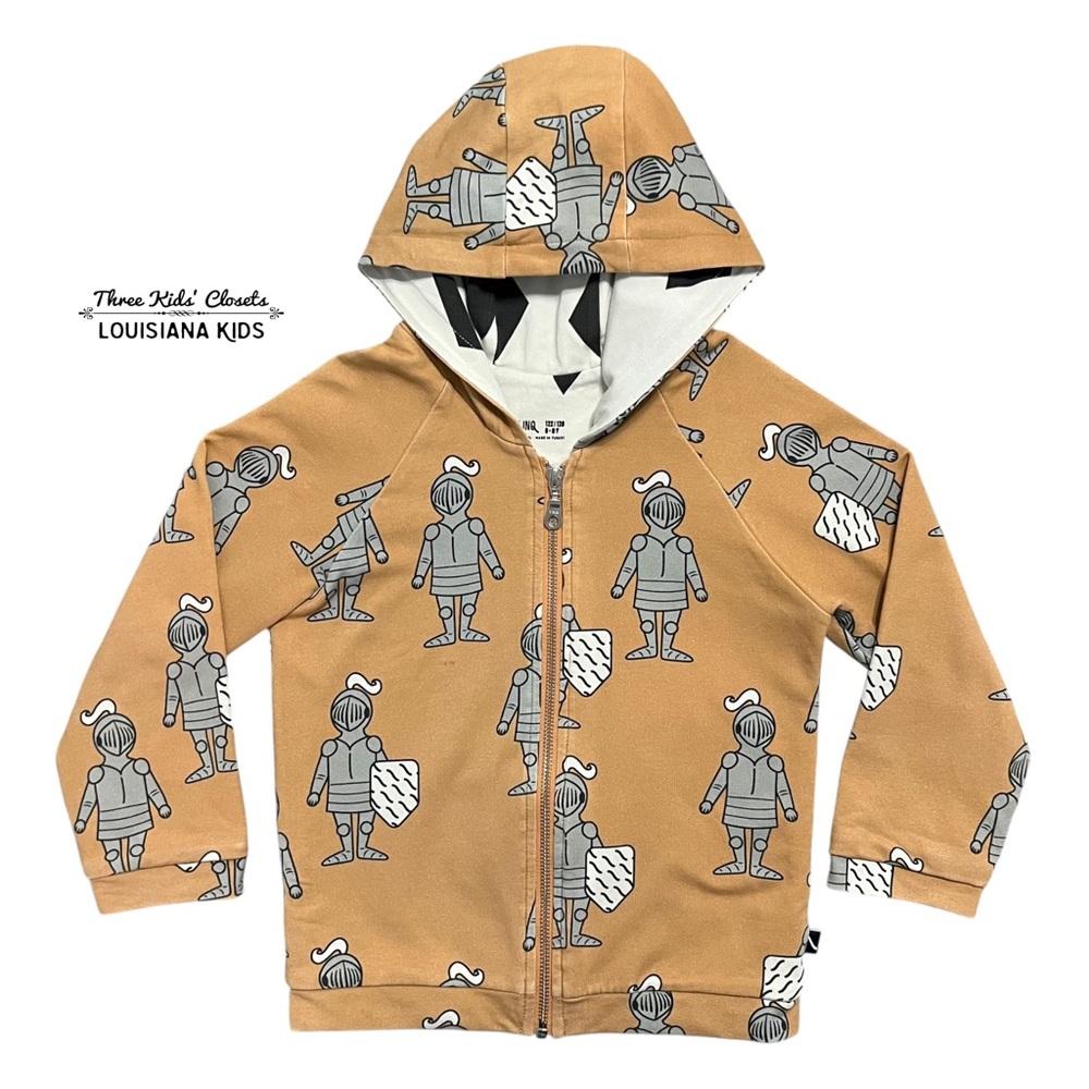 CarlijnQ Sz 122/128 (6-8Y) Diamond Knight Hoodie Jacket